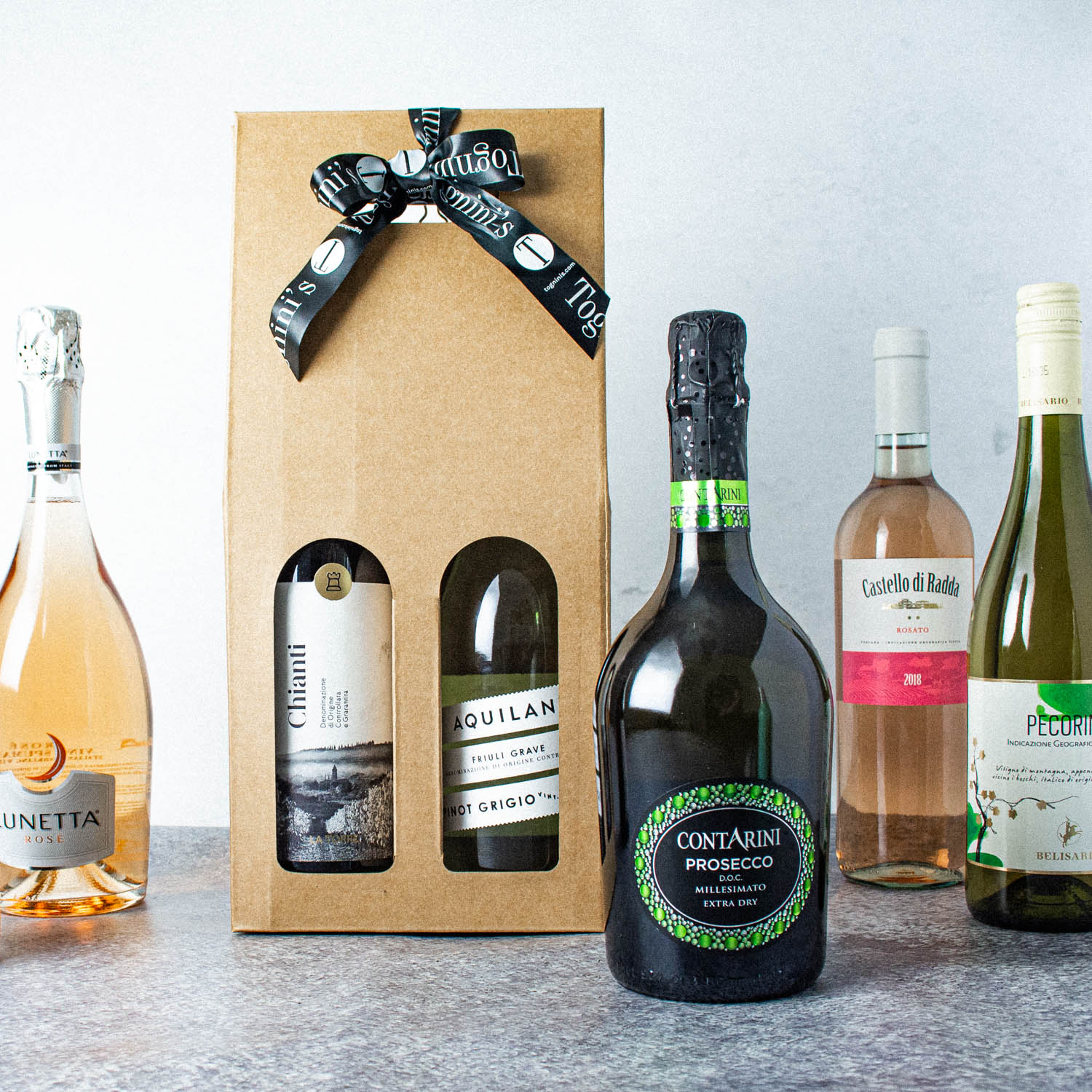 Gifts in Mexico - Châteauneuf-du-Pape Wine & Gourmet Gift Box